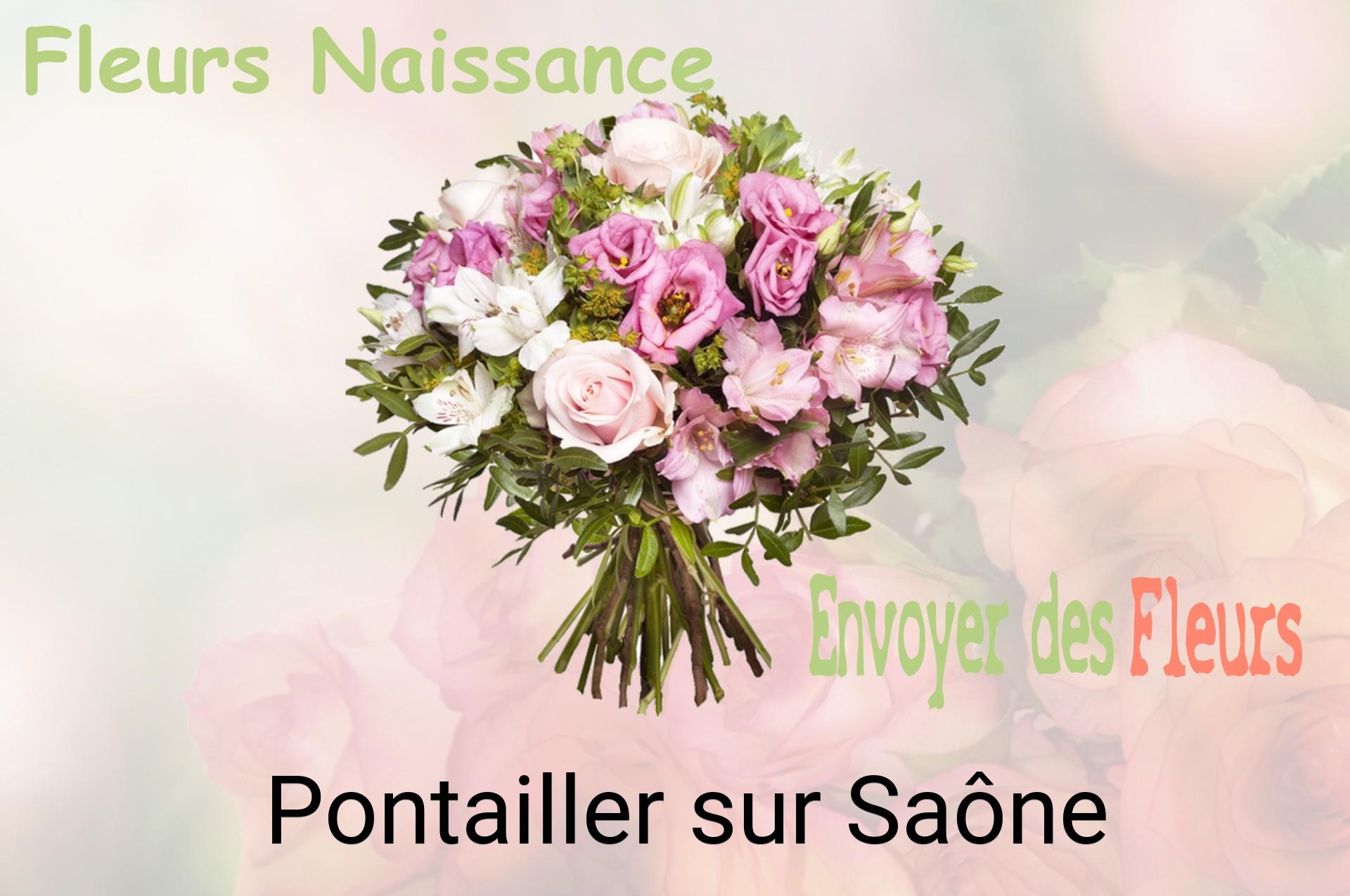 Bouquet de fleurs de naissance livré à Pontailler-sur-Saône